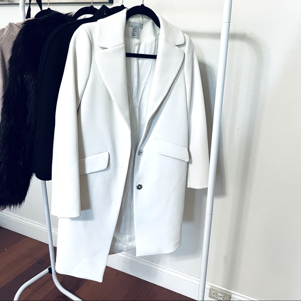 H&M Cream Coat